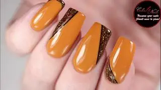 Quick Nail Art | KBShimmer Oh My Gourd & KBShimmer Espresso Yourself | Color4Nails
