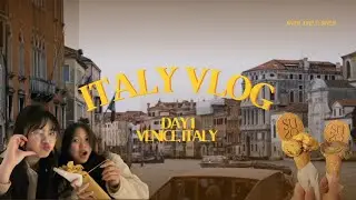Finally in Italy 🇮🇹!! Venice Day 1 &mdash; Gelato TikTok, Pasta & Gondola Vibes 🛶 | ID