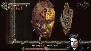 Blasphemous Piscatel vs. Our lady of the charred visage (Boss Fight)