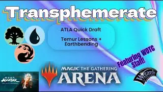 Temur Avatar Quick Draft Feat. WOTC Employee! | Transphemerate | MTG Arena Draft BO1