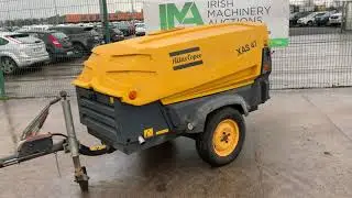 2008 Atlas Copco XAS47 Fast Tow Diesel Air Compressor