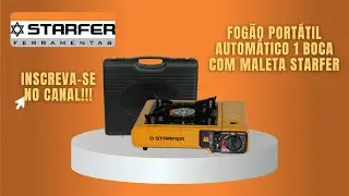 FOG&Atilde;O PORT&Aacute;TIL AUTOM&Aacute;TICO COM MALETA - STARFER