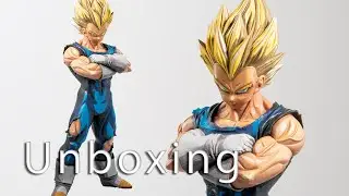 Dragon Ball Z Grandista Super Manga Dimensions Super Saiyan Vegeta - Unboxing