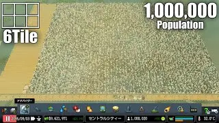 Cities Skylines 6 Tiles 1 million Population Xbox One