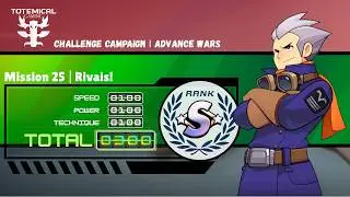 Advance Wars 1+2: Reboot Camp - AW1 Challenge Campaign &ndash; M25: Rivals! (Rank S/300)