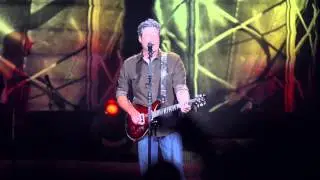Blake Shelton performs at the Save Mart Center in Fresno