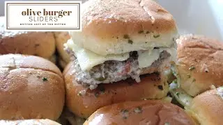 Olive Burger Sliders