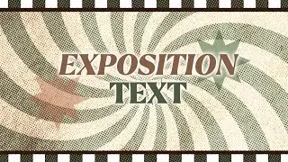 EXAMPLE OF EXPOSITION TEXT 