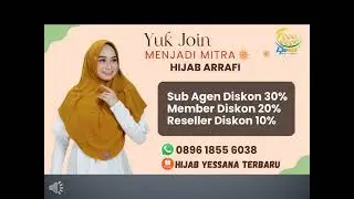 PRODUK ORI 0896-1855-6038, Arrafi Hijab Terbaru Ejamas Store JogonalanKlaten