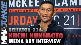 Bellator 236: Kiichi Kunimoto media day interview