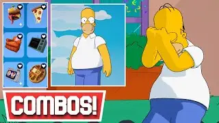 *NEW* BEST HOMER SIMPSON SKIN COMBOS [FORTNITE SPRINGFIELD PASS]! | Fortnite