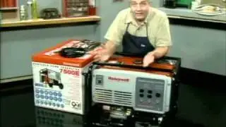 Honeywell HW7500E Portable Electric Generator
