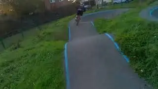 sick pump track riding + forest