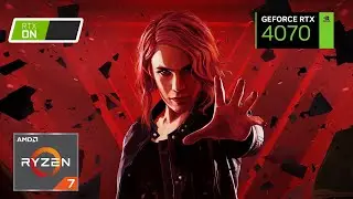 Control | RTX 4070 | 4K | Ryzen 7 5700X | PC Performance