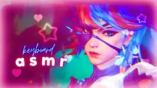 ♡ luna snow keyboard asmr ♡ creamy & soft clicks ⟡ ꒰ marvel rivals gameplay ꒱