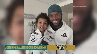 Jaguars' Josh Hines-Allen launches campaign for pediatric cancer families as his son fights disease