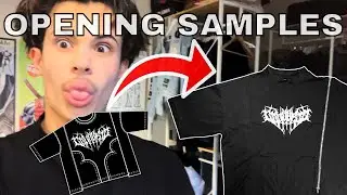 Opening my Clothing Brand SAMPLE + Brand Tips