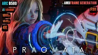 Pragmata Arc B580 и i5 14400F 1080p/1440p/4K