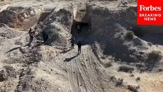 Aftermath Of U.S.-Led Coalition Strikes Against ISIS Targets In Syria