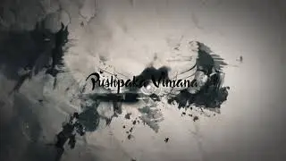 Pushpaka vimana aerial photography logo reveal.