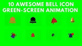 10 awesome bell icon green screen animation for project free download 2022