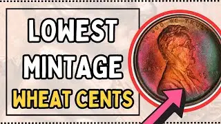 10 SUPER VALUABLE Wheat Pennies Worth Money with Low Mintage