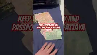 Keep your money and passport safe in Thailand #travel #thailand #pattaya
