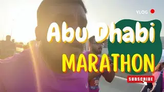 Abu Dhabi MARATHON VLOG 2025 | Comedy | Marathon Run 
