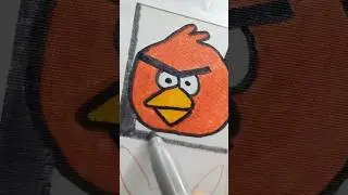 Angry bird  or Pikachu ❤️❤️  part 1 #whoisyourfavourite #cartoon #drawing #coloring #comment #shorts