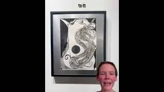 Art Critic in 1 Minute Unicorn Victoria Friedman #inkdrawing #artwork #artist #abstractart
