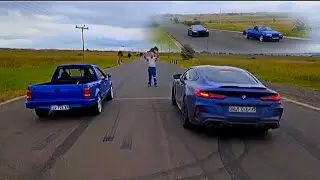 BIG TURBO AWD SWOP FORD BANTAM BAKKIE VS BMW M8 COMP!!! 😱🔥, WHATS THE ENGINE???👀