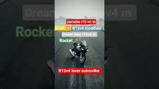 yamaha r15v4M new bike new look modified. #dreembike #trending #foryou #r15v4modified #r15v4m #cat 🚀