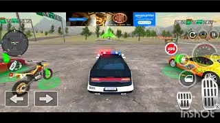 Police car chase a hot air balloon| driving simulator truck game 3D 