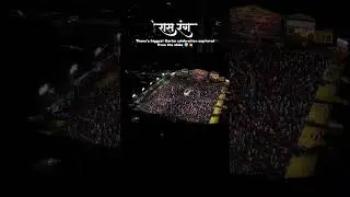 Thane's biggest Garba celebration captured from the skies #garba #thanestreetstory#thane #thanecity