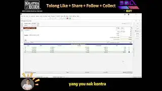 🔄 Tutorial SQL Accounting: Cara Membuat Supplier Contra