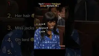Top 5 Funniest Trial Court Savage Moments (Courtroom Went Quiet!) 😂⚖️