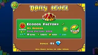 #1511 Edooox Factory (by Edooox) [Geometry Dash]