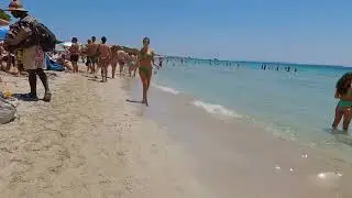 Discovering Paradise: Ses Salines Beach Walk in Ibiza, Spain