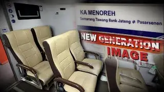 KURSI MUNDUR HADIR LAGI DI KERETA INI 🥹 Menoreh Ganti Armada | Review Kelas Ekonomi Semarang-Jakarta