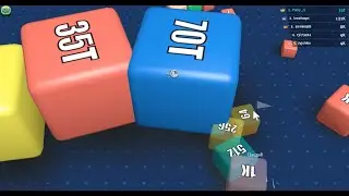 Cubes 2048.io || 70 Trillion  Hight Score ||  Crazy Games