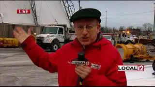 Road crews gear up for winter weather
