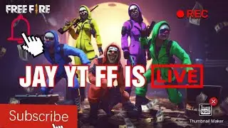 🇯🇲JAY YT FF LIVE🇯🇲 RANK PUSH/ CUSTOMS(ENGLISH)❤️