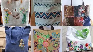 New handmade embroidered hand bags//Shoulder bags//Embroideredbags