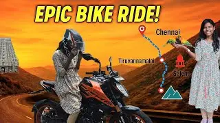 Chennai to Yercaud Ride | Scenic Thiruvannamalai  via Salem | Epic South India Bike Trip!