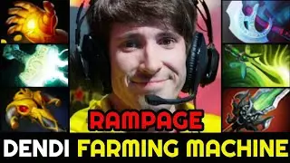 DENDI Farming Machine - RAMPAGE Faceless Void 7.27 Dota 2