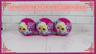 Unboxing NEW LOL Color Change Surprise Dolls