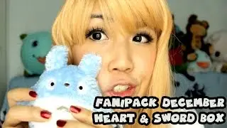 Fanipack December Heart & Sword Unboxing - Anime Subscription box
