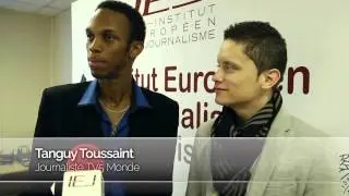 Conf&eacute;rence Alumni avec Tanguy Toussaint de TV5Monde et Adrien Denis d'It&eacute;l&eacute;