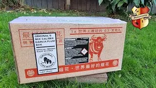 Orginals Mix Caliber Dahlia Plum Box - Original Fireworks 63sh Compound Vuurwerk