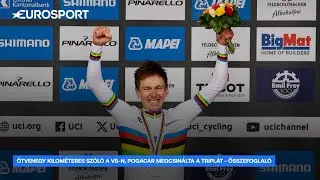 Tadej Pogačar a 2024-es országúti világbajnok!